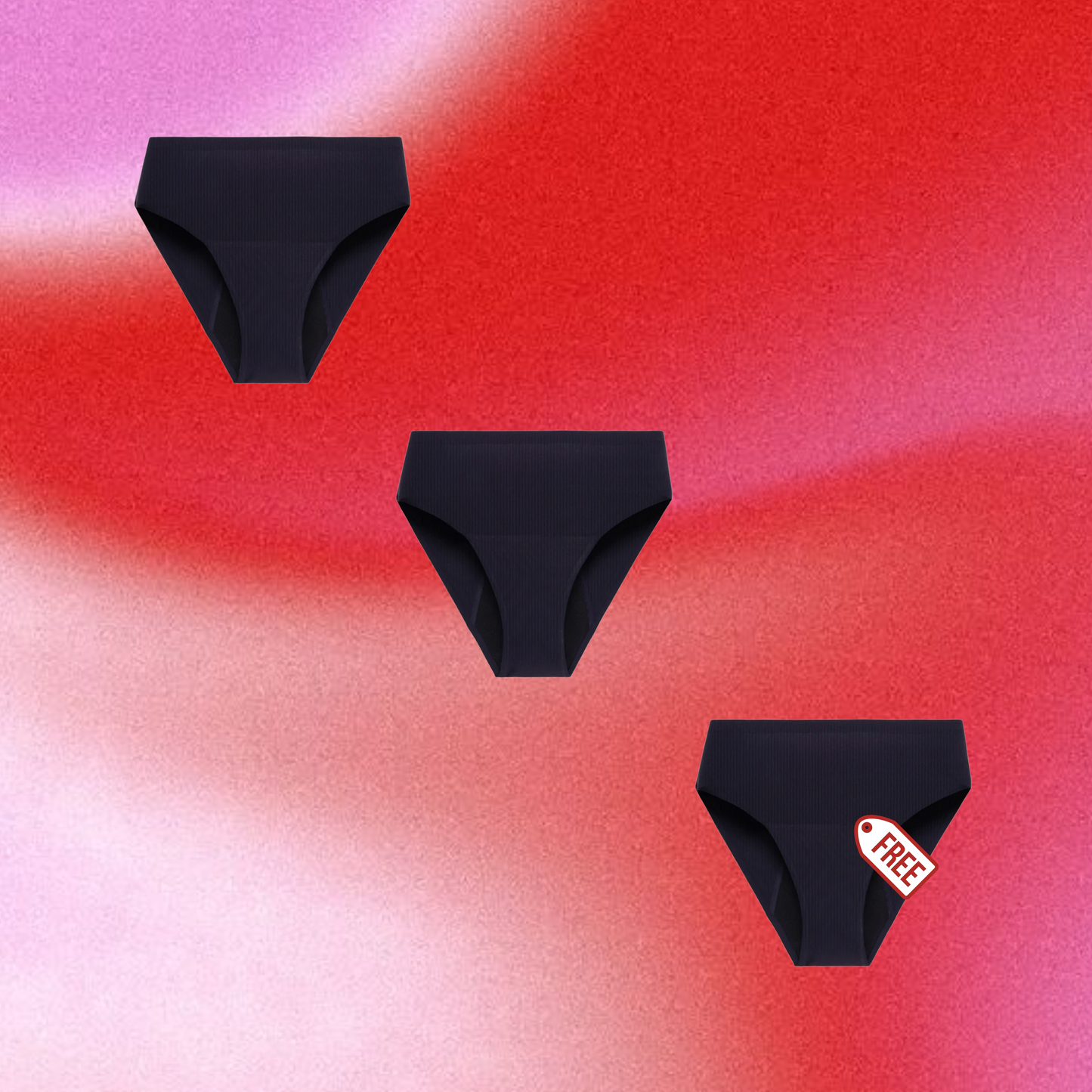 Ribbed High Rise Undies