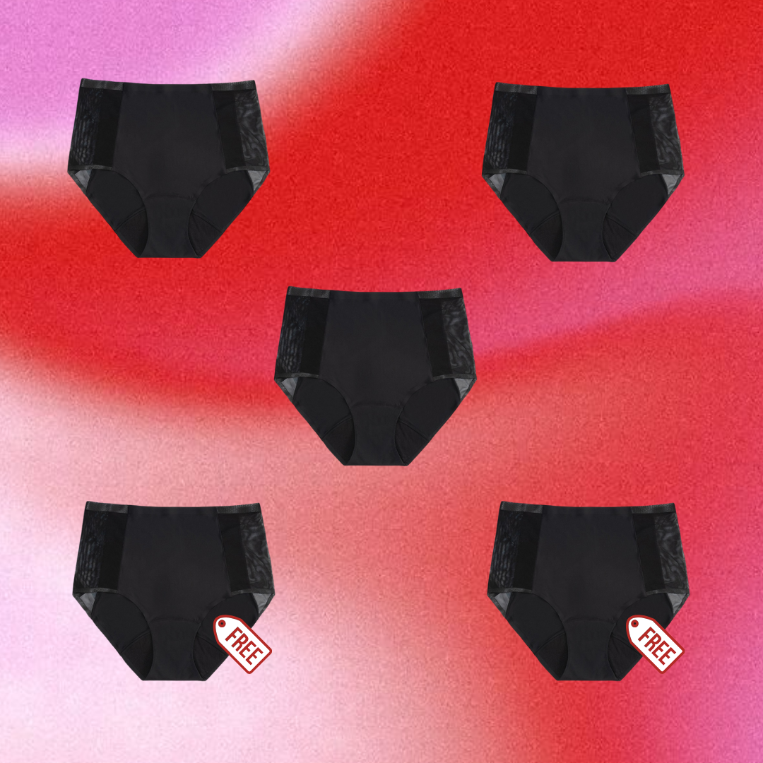 Mesh High Rise Undies