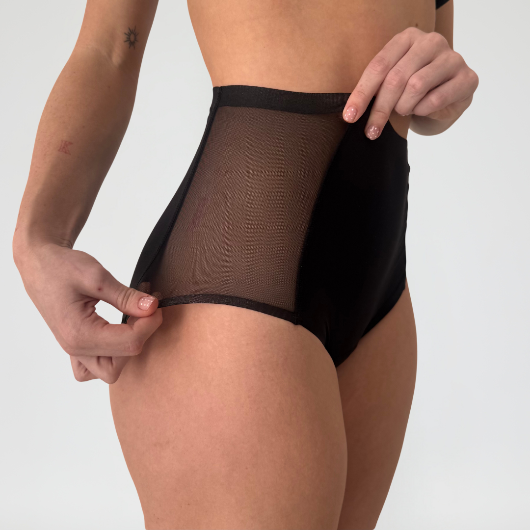 Mesh High Rise Undies