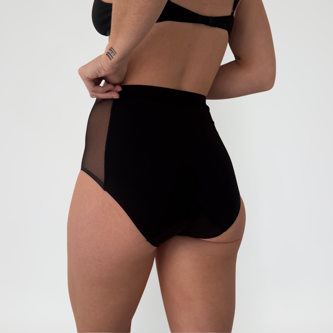 Mesh High Rise Undies
