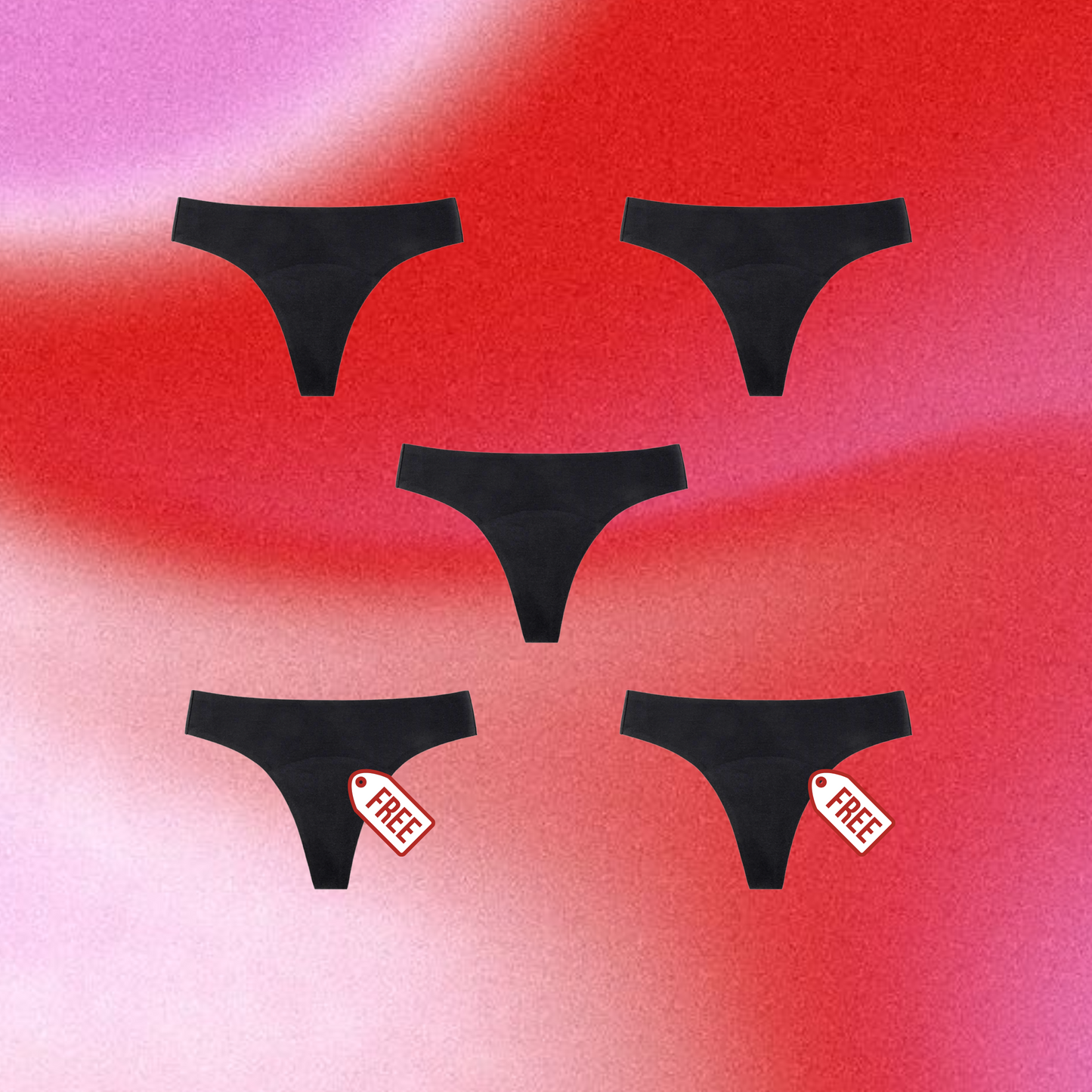 Seamless Period G-String