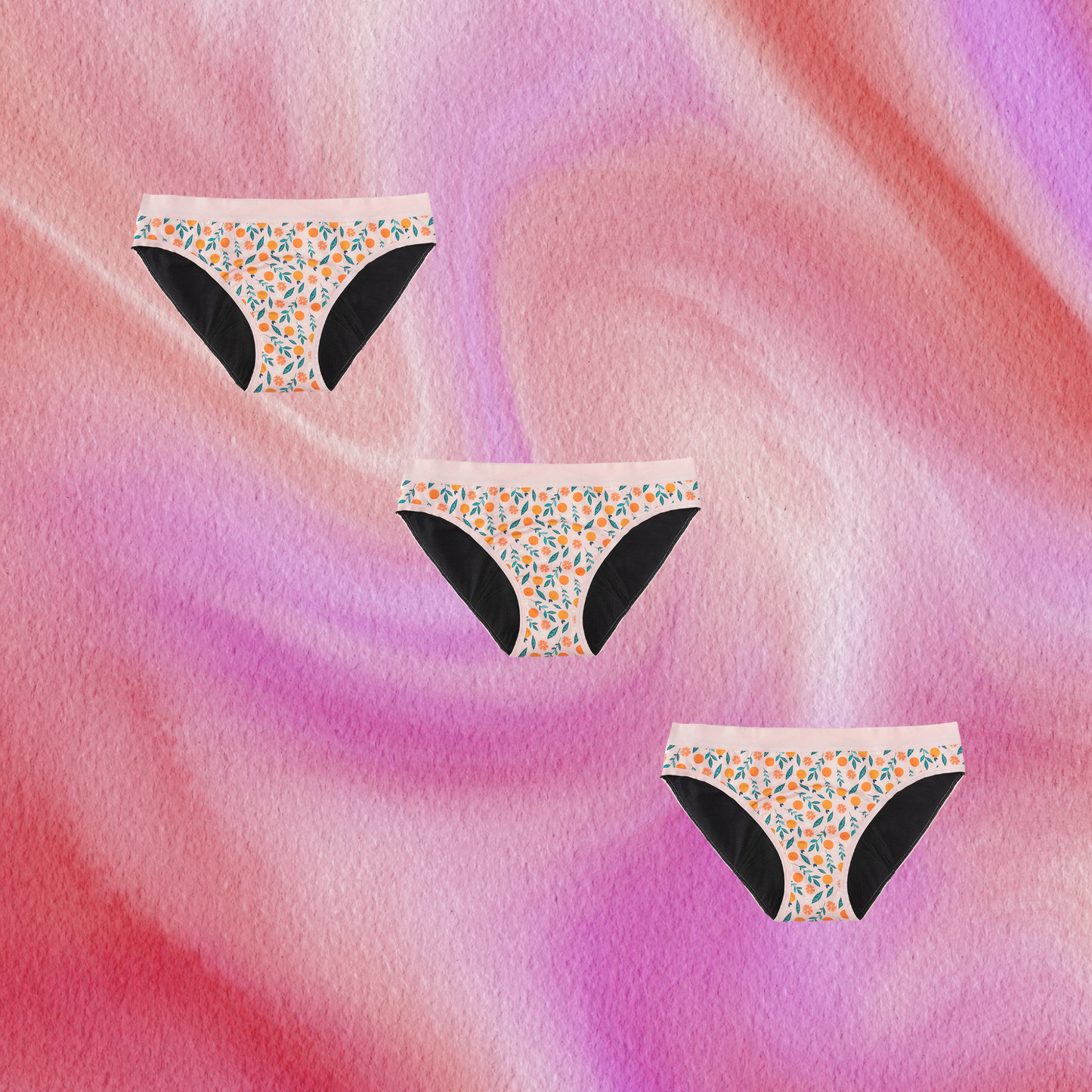 NEW Teen Period Undies | Peach