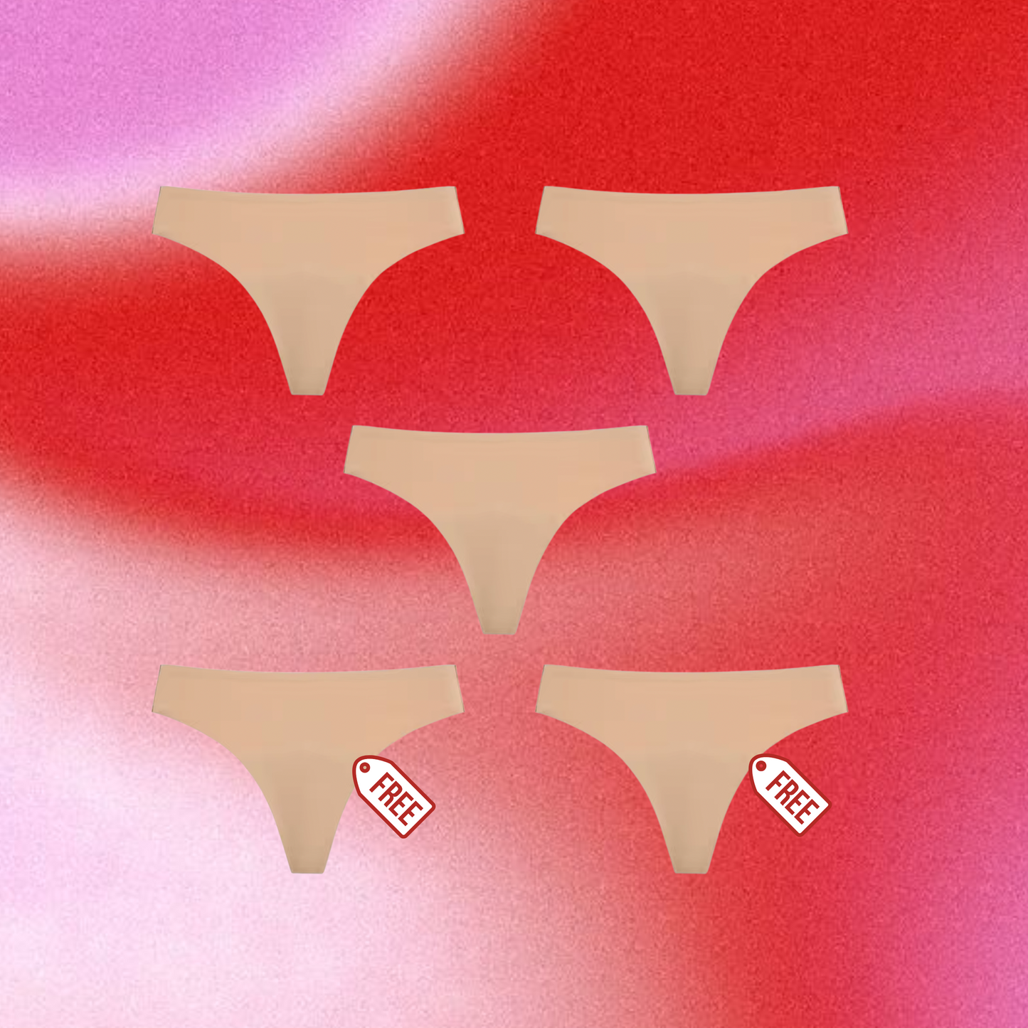 Seamless Period G-String