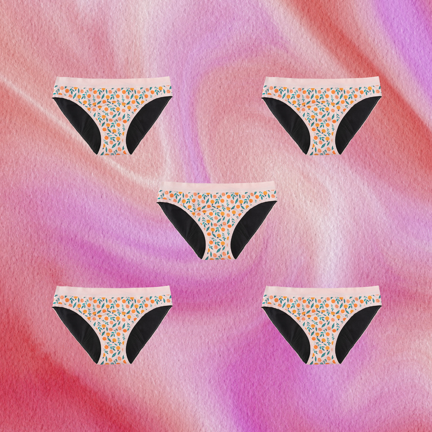 NEW Teen Period Undies | Peach