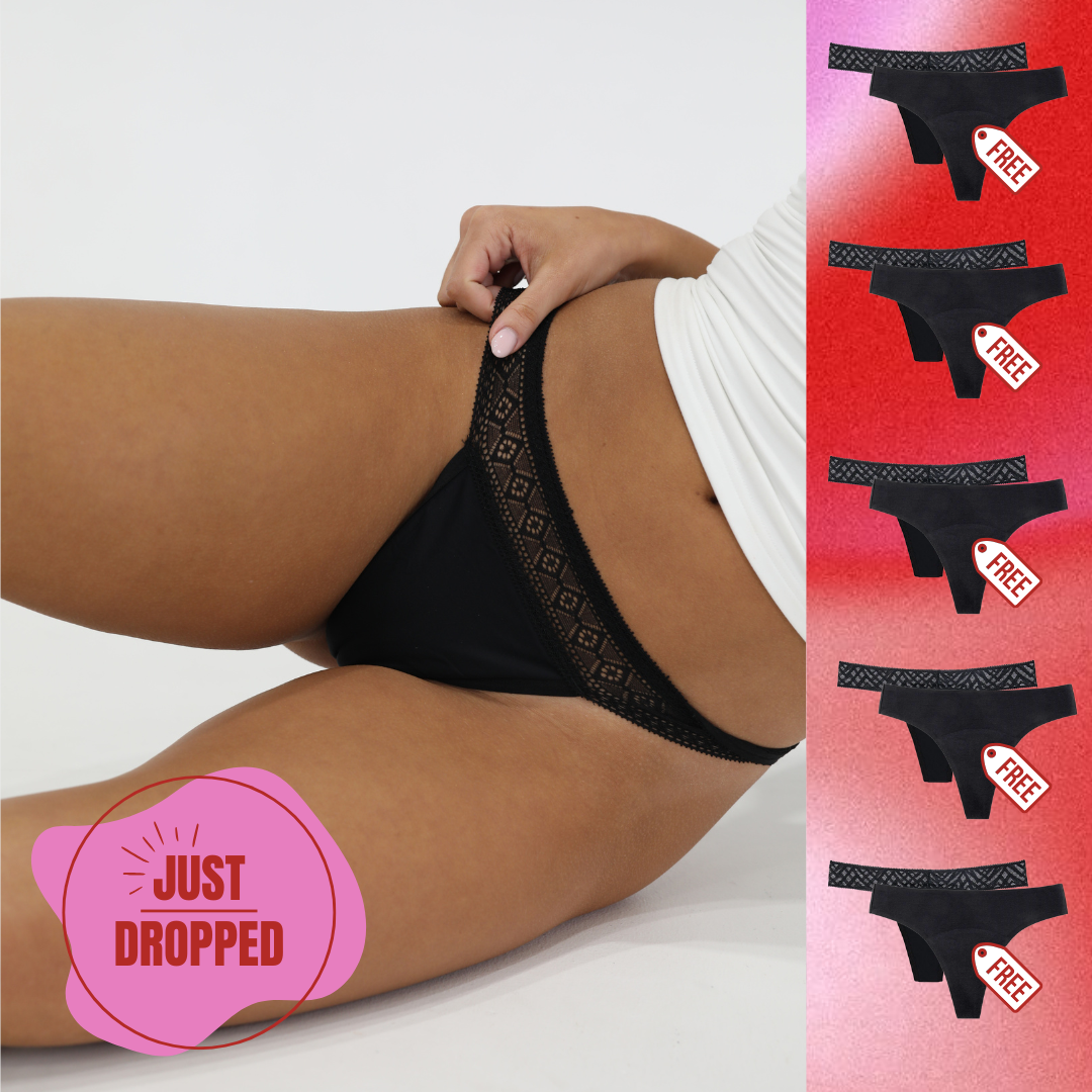 10x Pack Period G-Strings