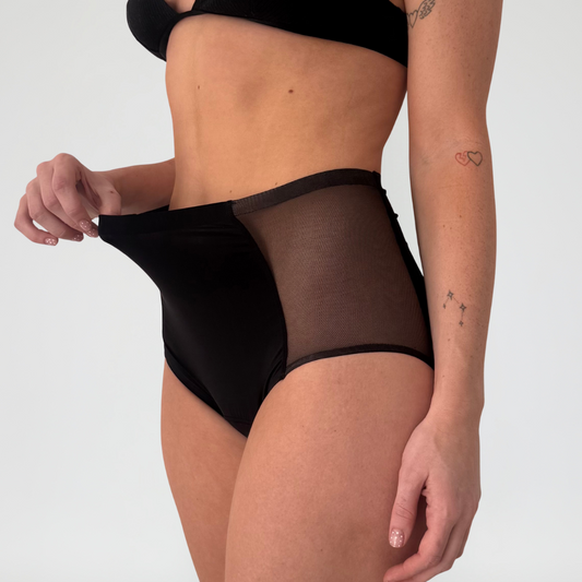 Mesh High Rise Undies