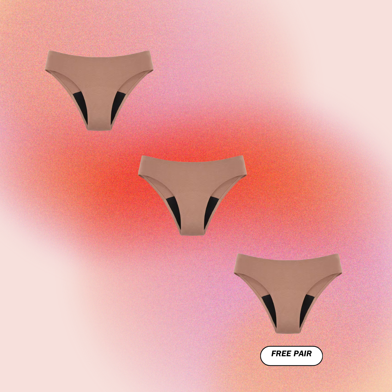 Seamless Bikini Period Undies