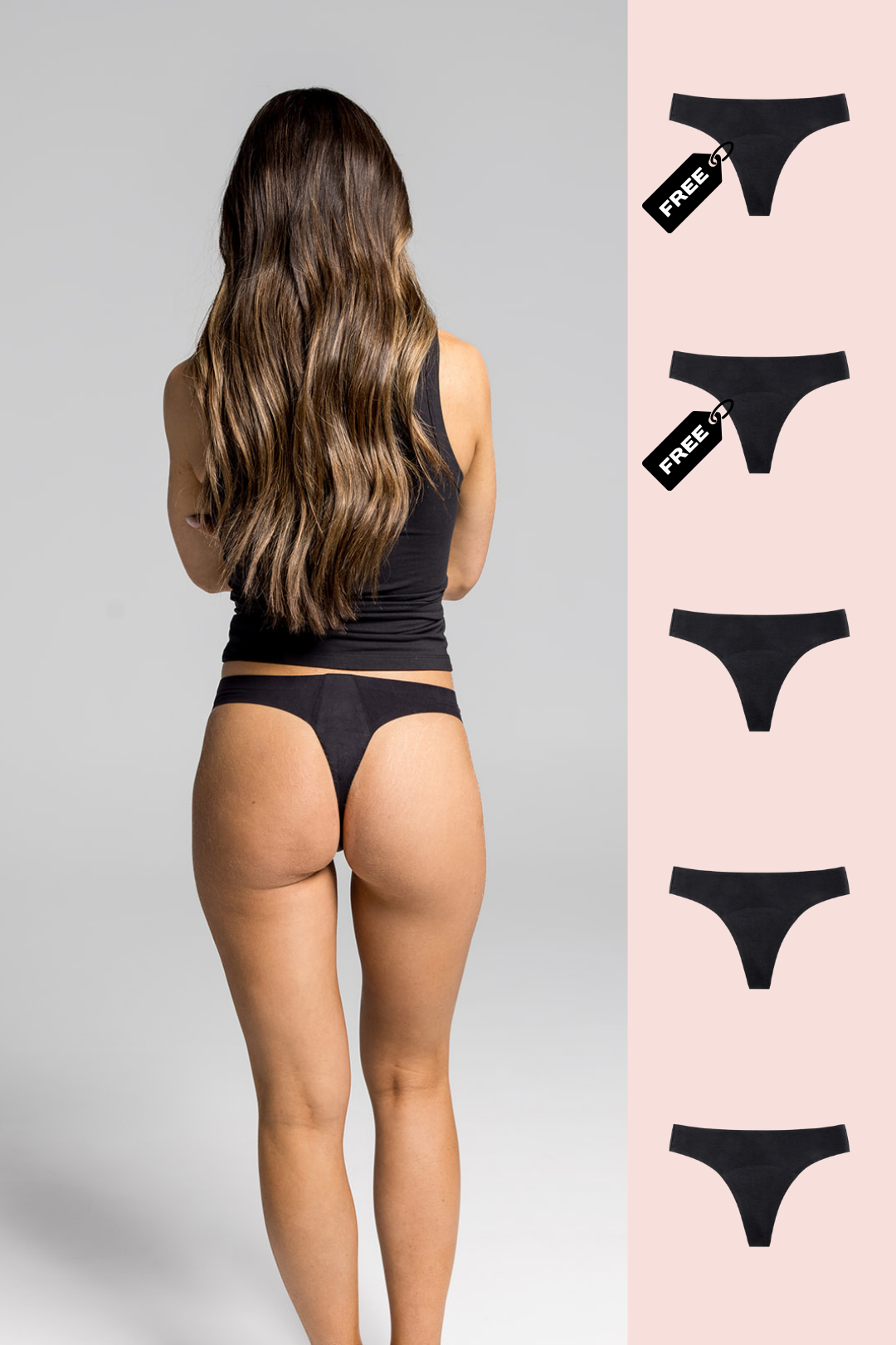 Seamless Period G-String