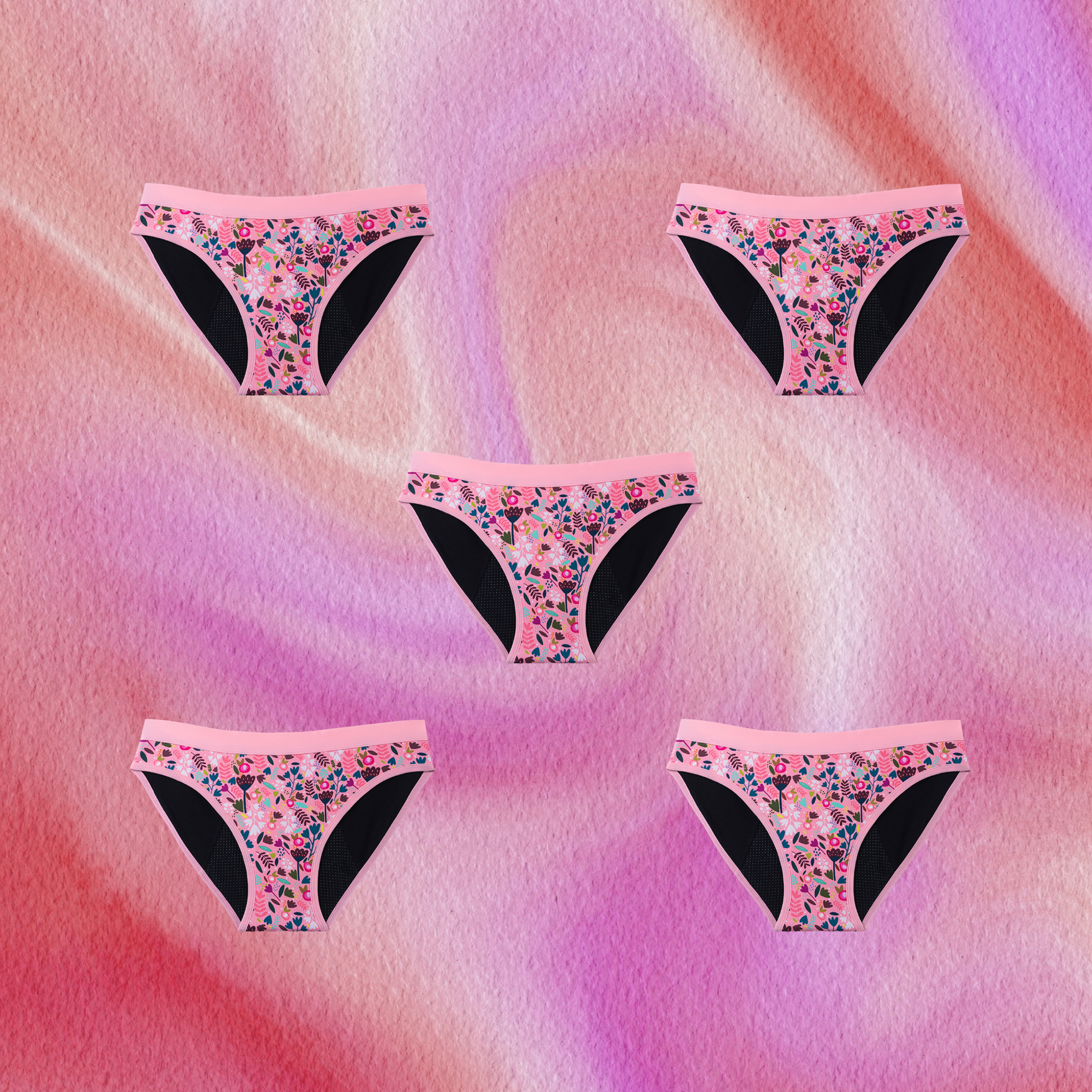 NEW Teen Period Undies | Flower