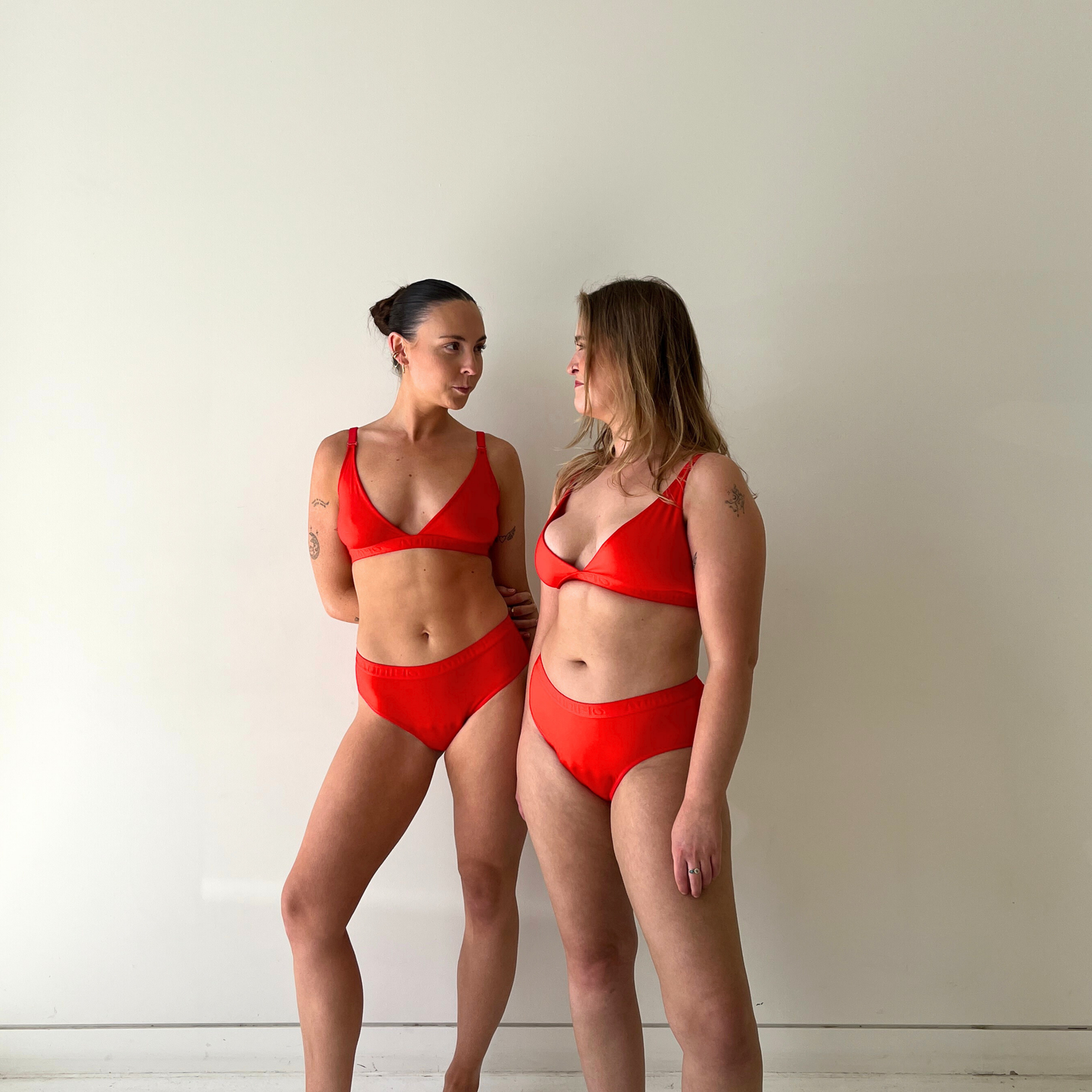 Red Triangle Bralette