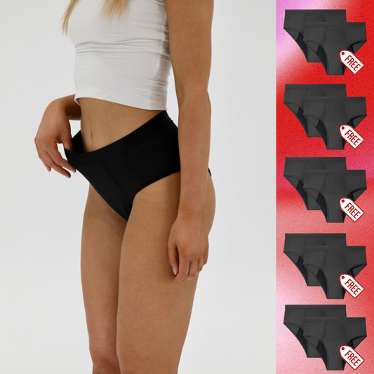 10x Pack Classic 2.0 Period Undies