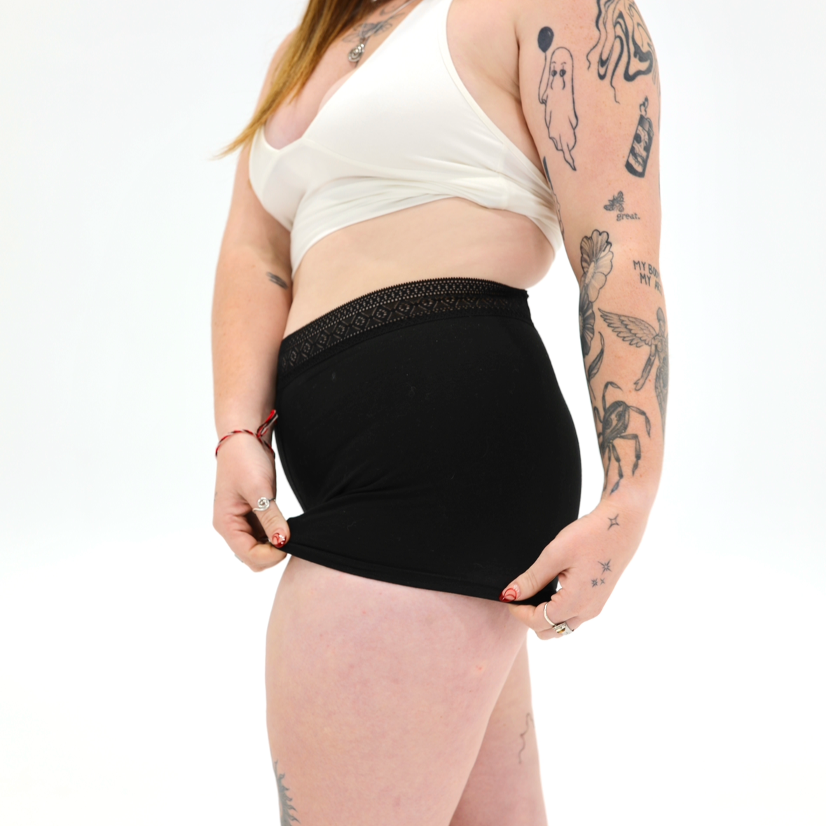 Lace Boyfriend Briefs 2.0