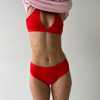 Red Period Bottoms