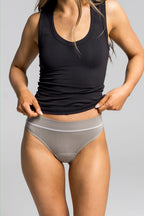 High Waisted Period G-String