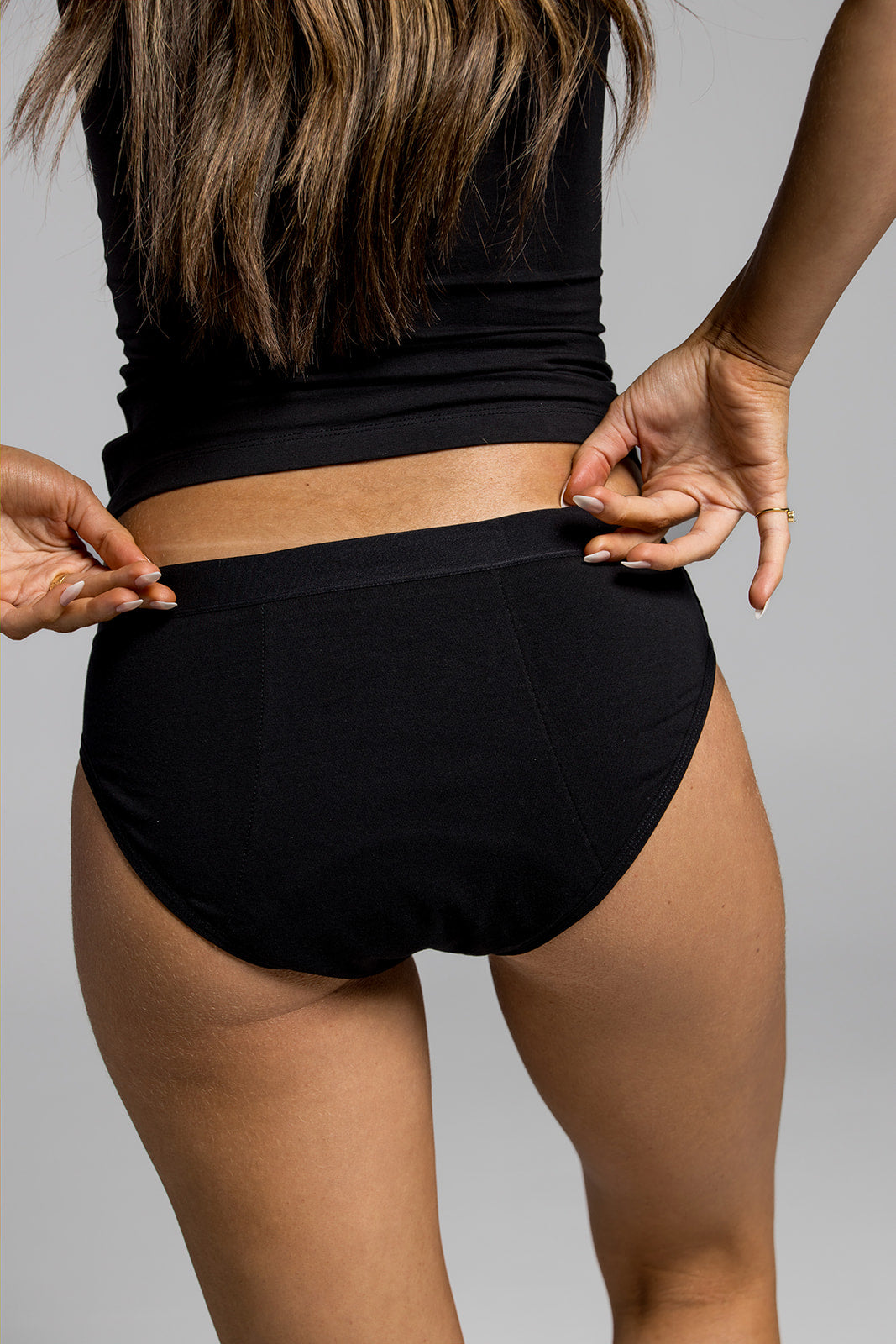 10x Pack Teen Period Undies | Black